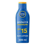 NIVEA SUN Suncream Lotion Protect &amp;amp; Moisture SPF15 200ml