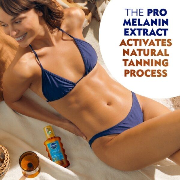 NIVEA SUN Tan Activating Oil SPF30 Protect&amp;amp;Bronze 200ml