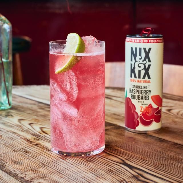 Nix &amp;amp; Kix Raspberry &amp;amp; Rhubarb   250ml