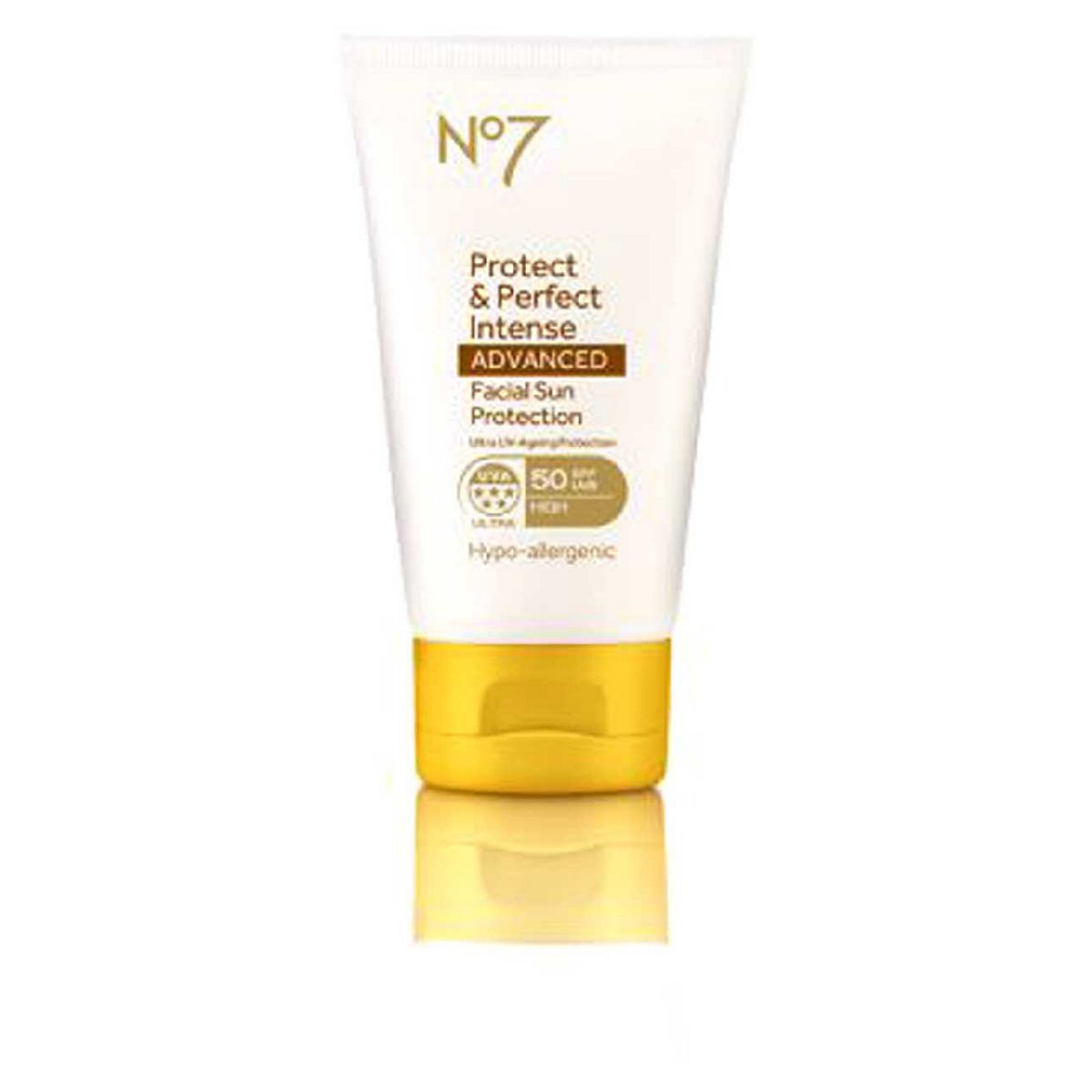 No7 Protect &amp;amp; Perfect Intense ADVANCED Facial Suncare SPF50+ 50ml