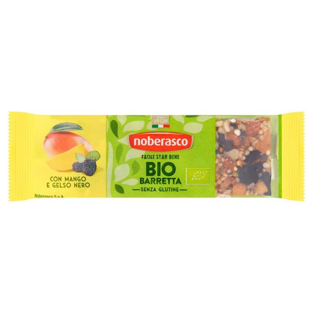 Noberasco Organic Fruitbar with Nuts &amp;amp; Mango   30g