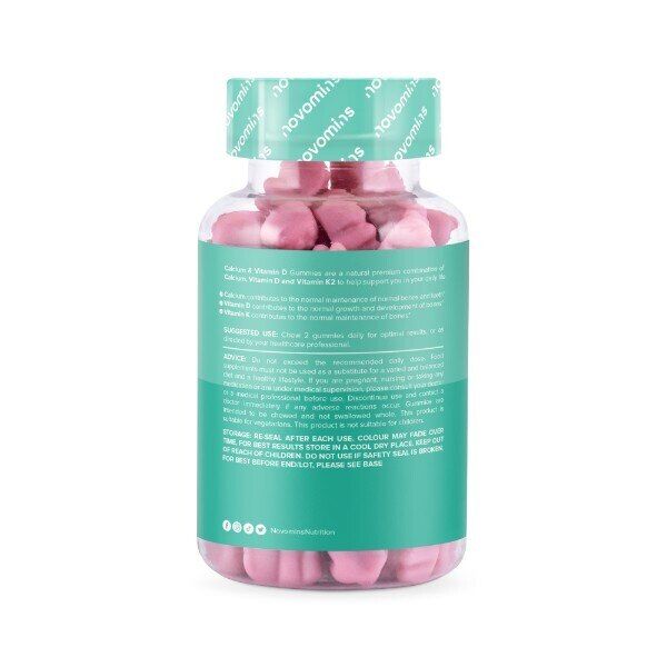 Novomins Calcium &amp;amp; Vitamin D - 60 Gummies