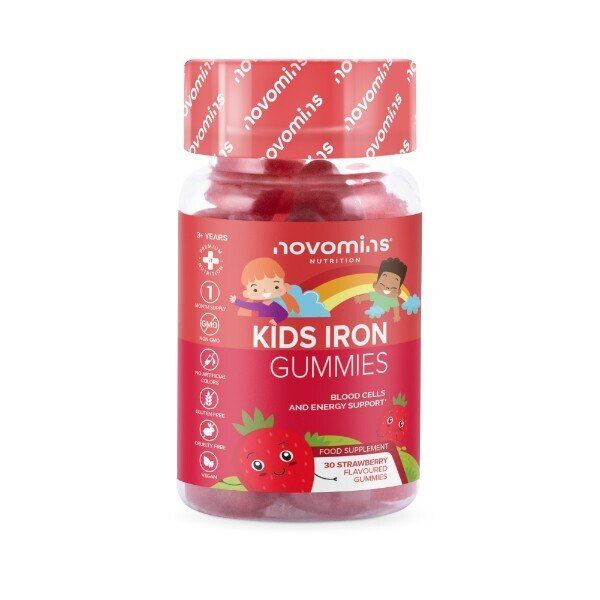 Novomins Kids Iron - 30 Gummies