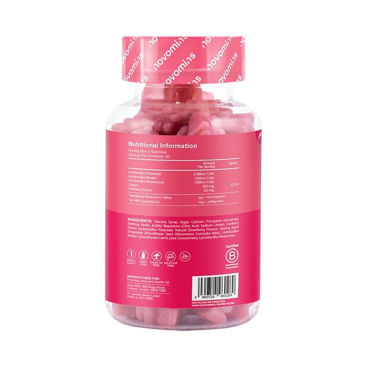 Novomins Women's Bio Balance 60 Gummies