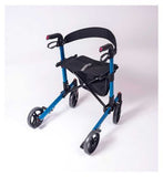 NRS Healthcare Compact Easy Rollator &amp;ndash; Blue