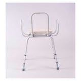 NRS Healthcare Malvern Stool Arms &amp;amp; Metal Back
