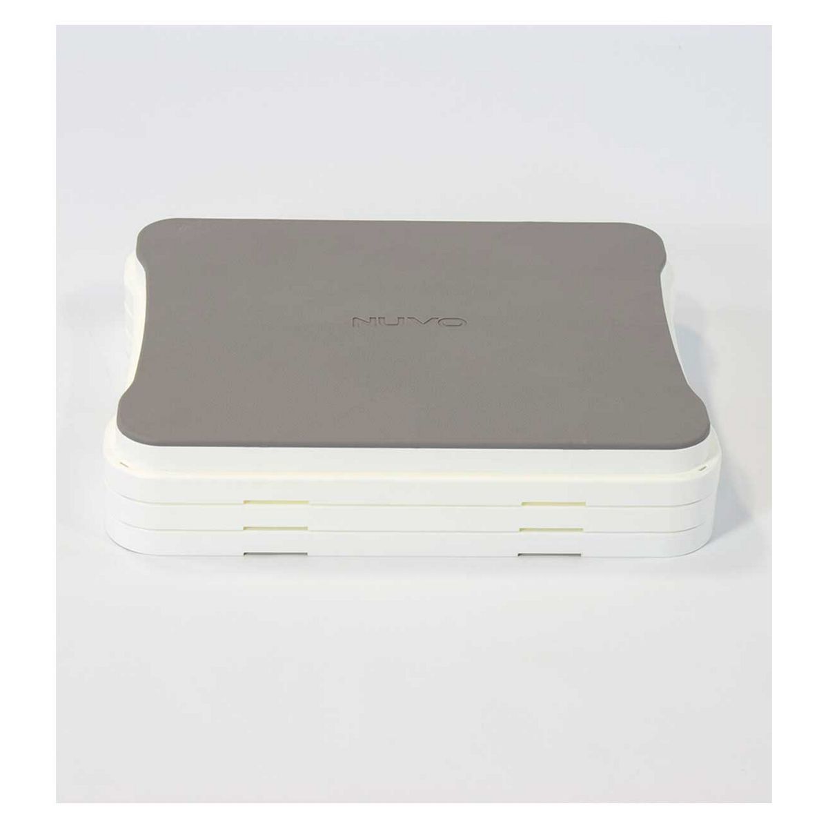 NRS Healthcare NUVO Height Adjustable Bath Steps With Pillars &amp;amp; Anti-Slip Top White