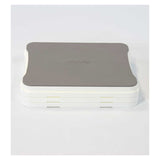 NRS Healthcare NUVO Height Adjustable Bath Steps With Pillars &amp;amp; Anti-Slip Top White