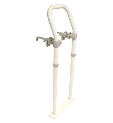 NRS Healthcare Swedish Bath Rail &amp;ndash; Grey