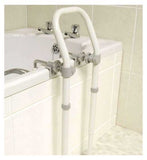 NRS Healthcare Swedish Bath Rail &amp;ndash; Grey