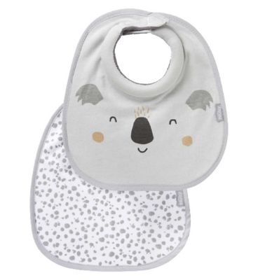 Nuby 4 Pack Snug &amp;amp; Dry Organic Bibs