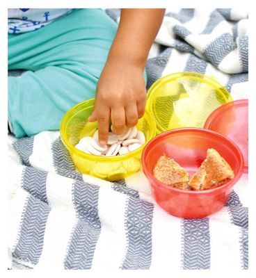 Nuby Garden Fresh Food Pots with Lids