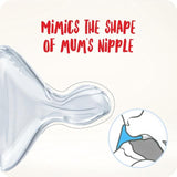 NUK First Choice+ 300ml Temperature Control Bottle with Silicone Teat 4   4 per pack