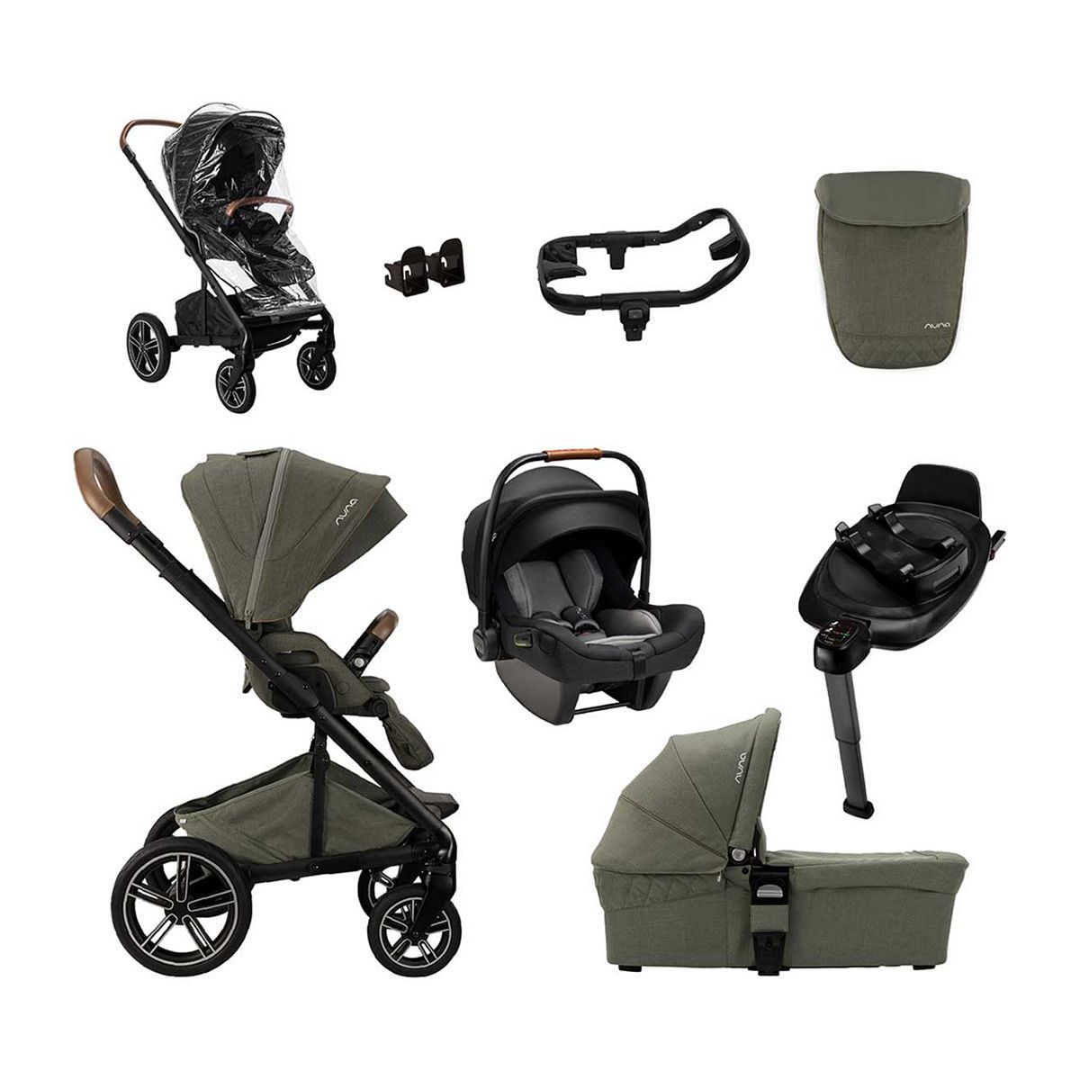 Nuna, MIXX Next Generation PIPA Bundle, Pine R129