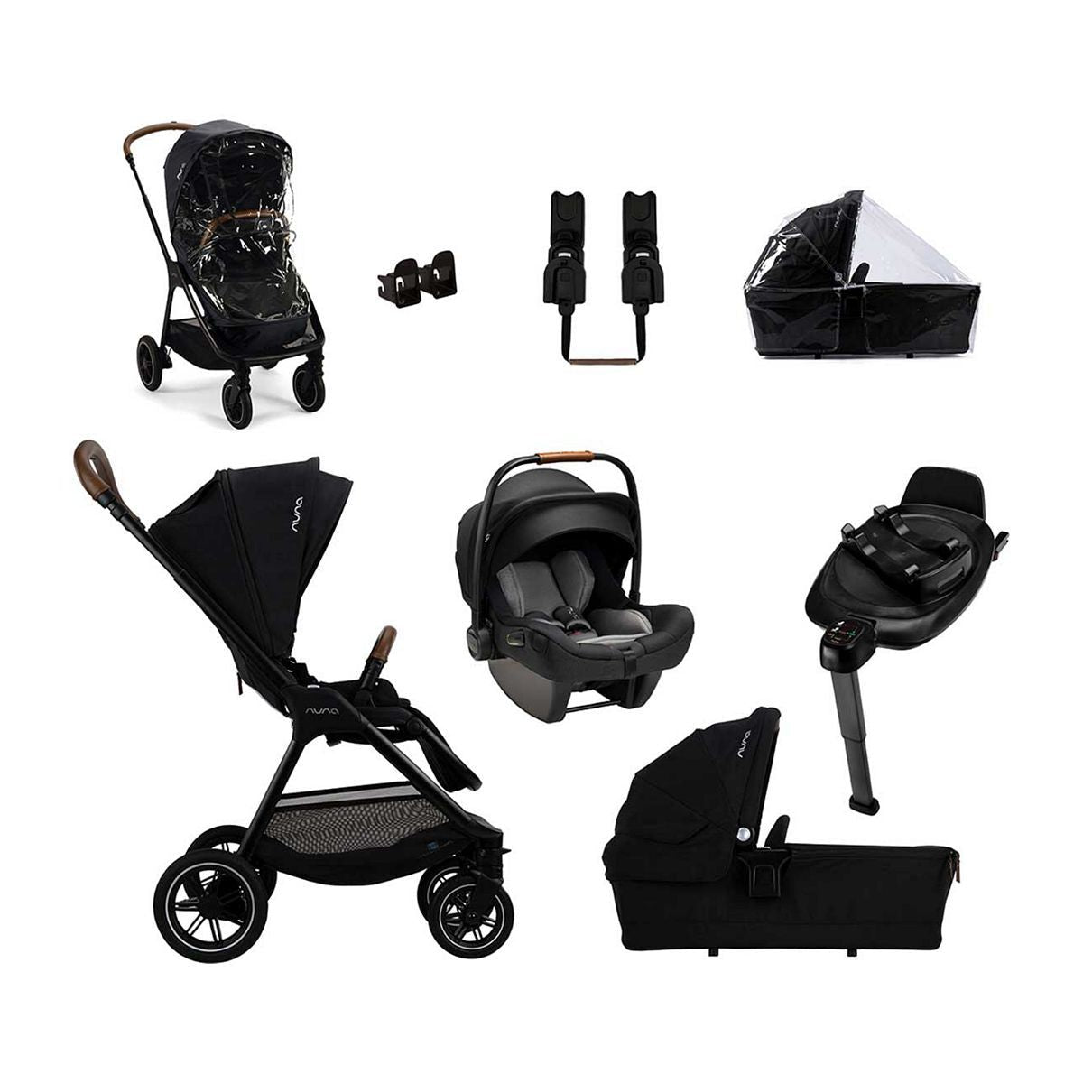 Nuna, TRIV Next Generation PIPA Bundle, Caviar