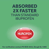 Nurofen Express Pain Relief Ibuprofen 200mg Liquid Caps 16s