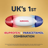 Nuromol Pain Relief Ibuprofen &amp;amp; Paracetamol Tablets   12 per pack