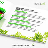 Nutravita Apple Cider Vinegar + Turmeric &amp;amp; Ginger - 180 Caps