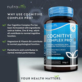 Nutravita Cognitive Complex Pro - 180 Vegan Tablets