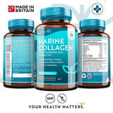 Nutravita Marine Collagen with Hyaluronic Acid,VitC&amp;amp;E-90Caps