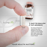 Nutravita Vitamin E 400IU Capsules - 30 Vegan Capsules