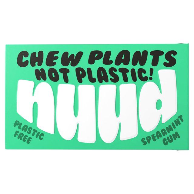 Nuud Plastic Free Sugar Free Spearmint Chewing Gum   18g GOODS M&amp;S   