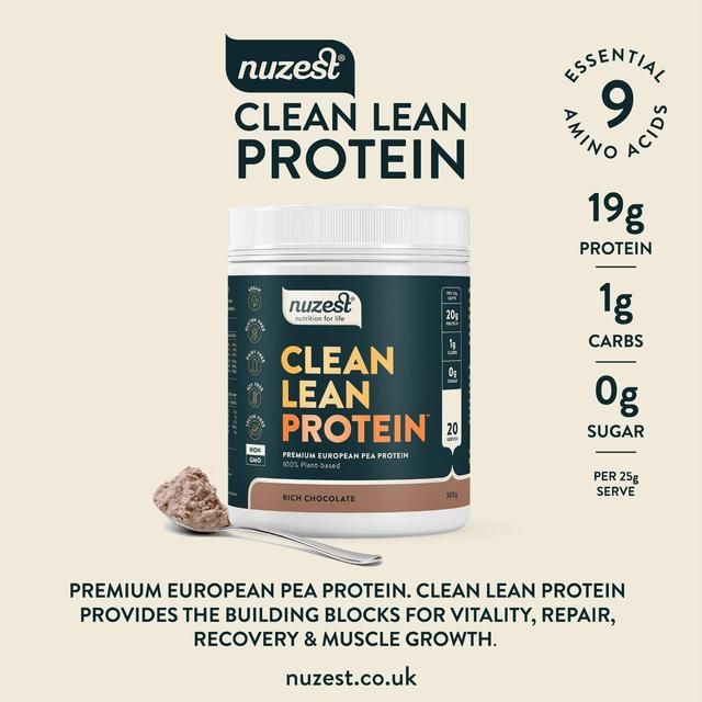 Nuzest Rich Chocolate Clean Lean Protein Powder   500g