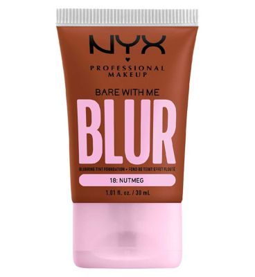 NYX Professional Makeup Bare With Me Blur Tint Foundation nutmeg