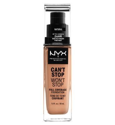 NYX Professional Makeup, Can't Stop Won't Stop Full Coverage Foundation