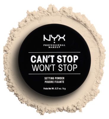 NYX Professional Makeup Can't Stop Won't Stop Setting Powder Light