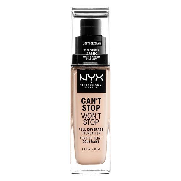 NYX Professional Makeup Cant Stop Foundation Porcelain LIGHT PORCELAIN