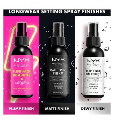 NYX Professional Makeup Setting Spray - Long Lasting Dewy Finish