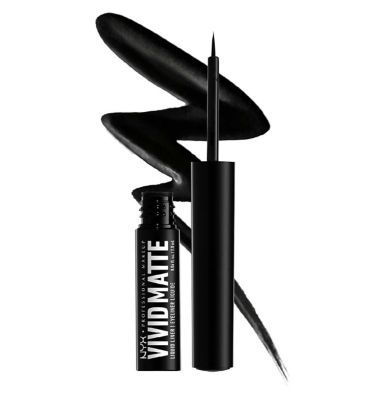 NYX Professional Makeup Vivid Matte Liquid Eyeliner black