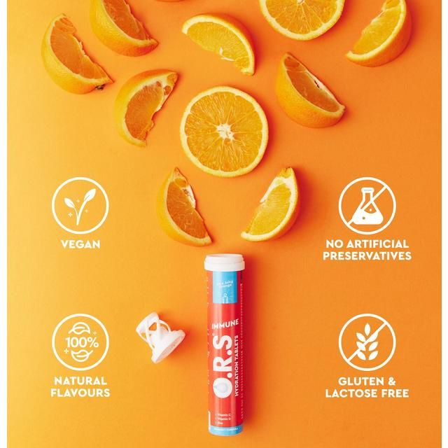O.R.S Orange Immune Tablets   20 per pack