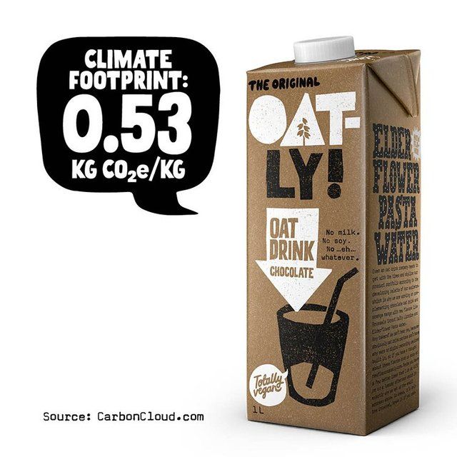 Oatly Oat Drink Chocolate Long Life    1L