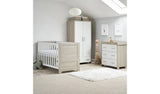 Obaby Nika 3 Piece Nursery Furniture Set - Grey Wash &amp;amp; White