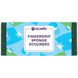 Ocado 6 Fingergrip Sponge Scourers   6 per pack