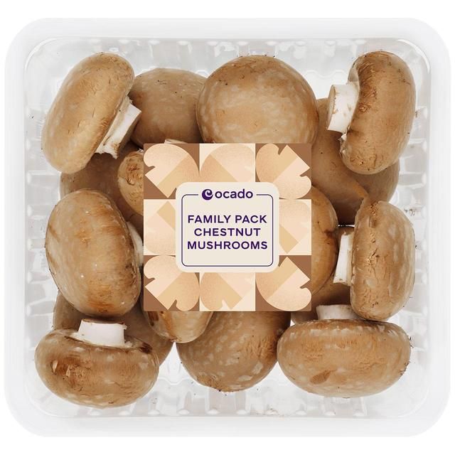 Ocado Family Pack Chestnut Mushrooms   485g