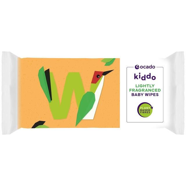 Ocado Kiddo Lightly Fragranced Baby Wipes   60 per pack