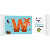 Ocado Kiddo Sensitive Fragrance Free Baby Wipes   60 per pack