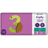 Ocado Kiddo Ultra-Dry Nappies Size 3 (4-9kg)   56 per pack