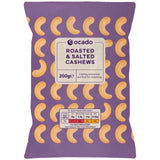 Ocado Roasted &amp;amp; Salted Cashews   200g
