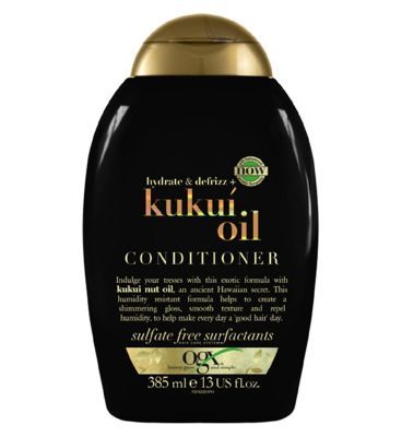 OGX Hydrate &amp;amp; Defrizz+ Kukui Oil pH Balanced Conditioner 385ml