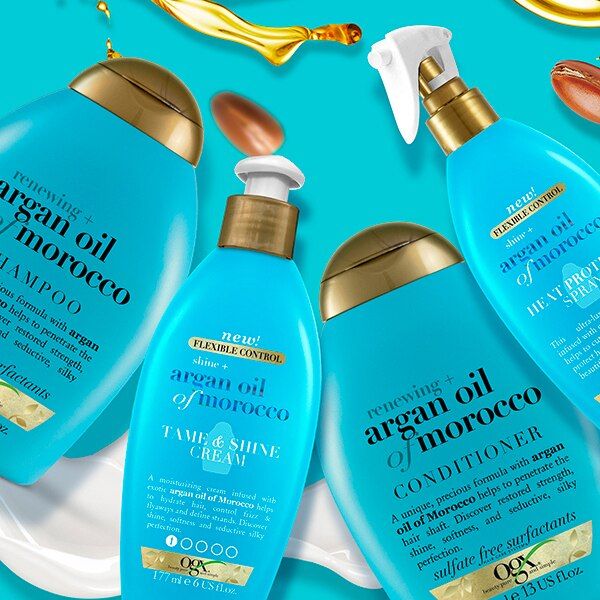 OGX Shine+ Argan Oil of Morocco Tame &amp;amp; Shine Cream 177ml