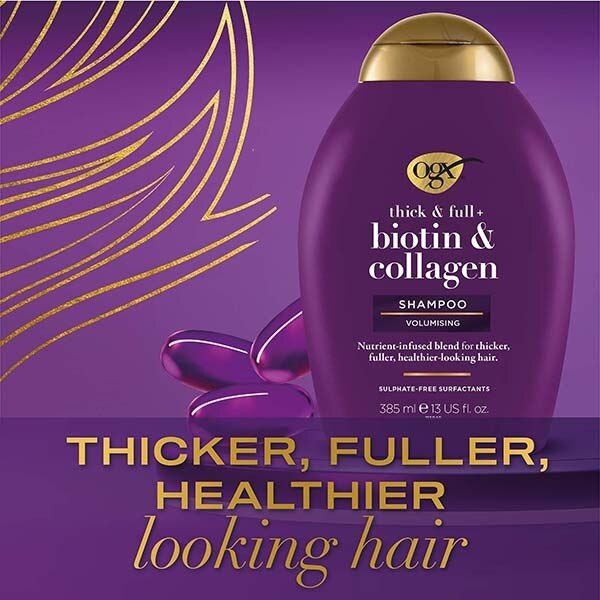 OGX Thick &amp;amp; Full+ Biotin &amp;amp; Collagen Shampoo 385ml