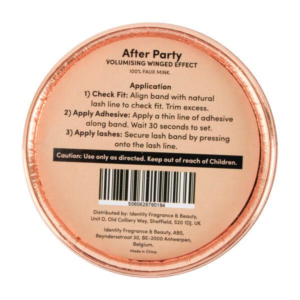 Oh My Lash After Party Black False Lashes Individual