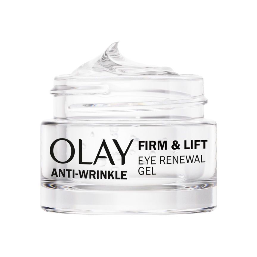 Olay Anti-Wrinkle Firm &amp;amp; Lift Eye Renewal Gel, For Under Eye Puffiness,15ml