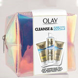 Olay Cleanse &amp;amp; Glow Giftset Cleanser Balm Daily Polish &amp;amp; Micellar Water