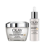 Olay Collagen Peptide 24&amp;nbsp; Day Cream &amp;amp; Serum Bundle