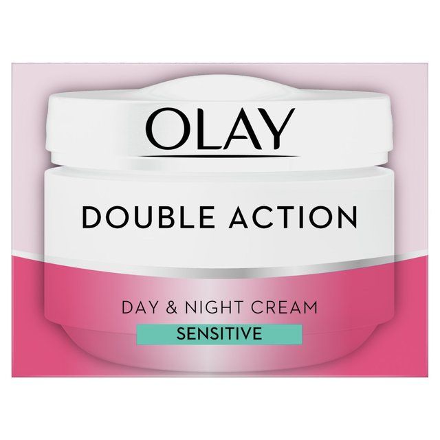 Olay Double Action Sensitive Moisturiser Day Cream   50ml